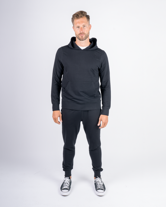Solace Hooded Pullover Black