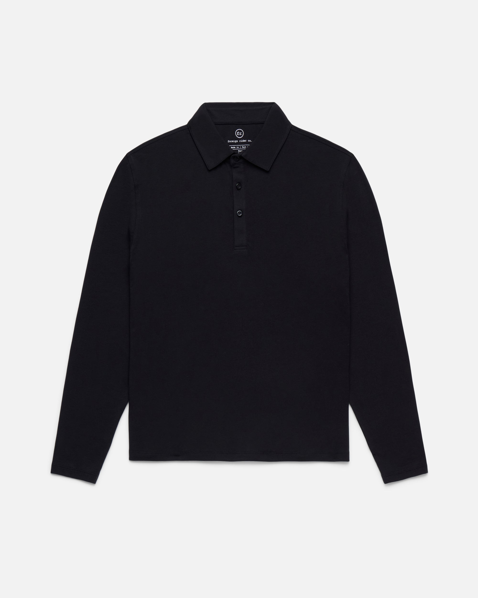 Solace Long Sleeve Polo | Foreign Rider Co.