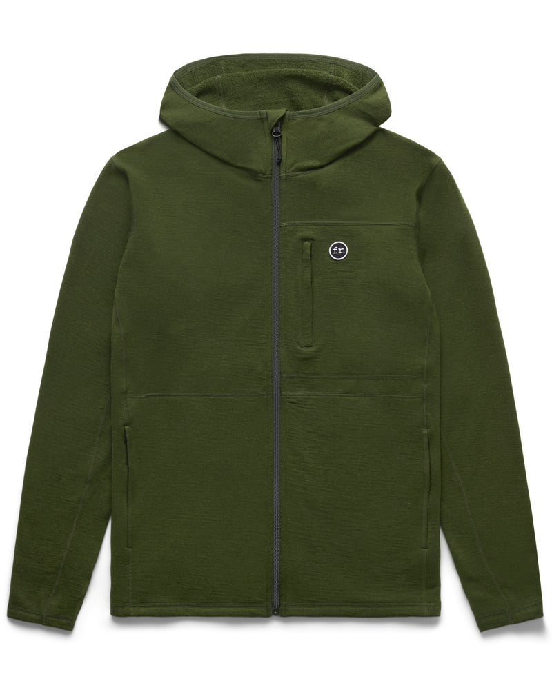 Merino Hooded Jacket - Foreign Rider Co.
