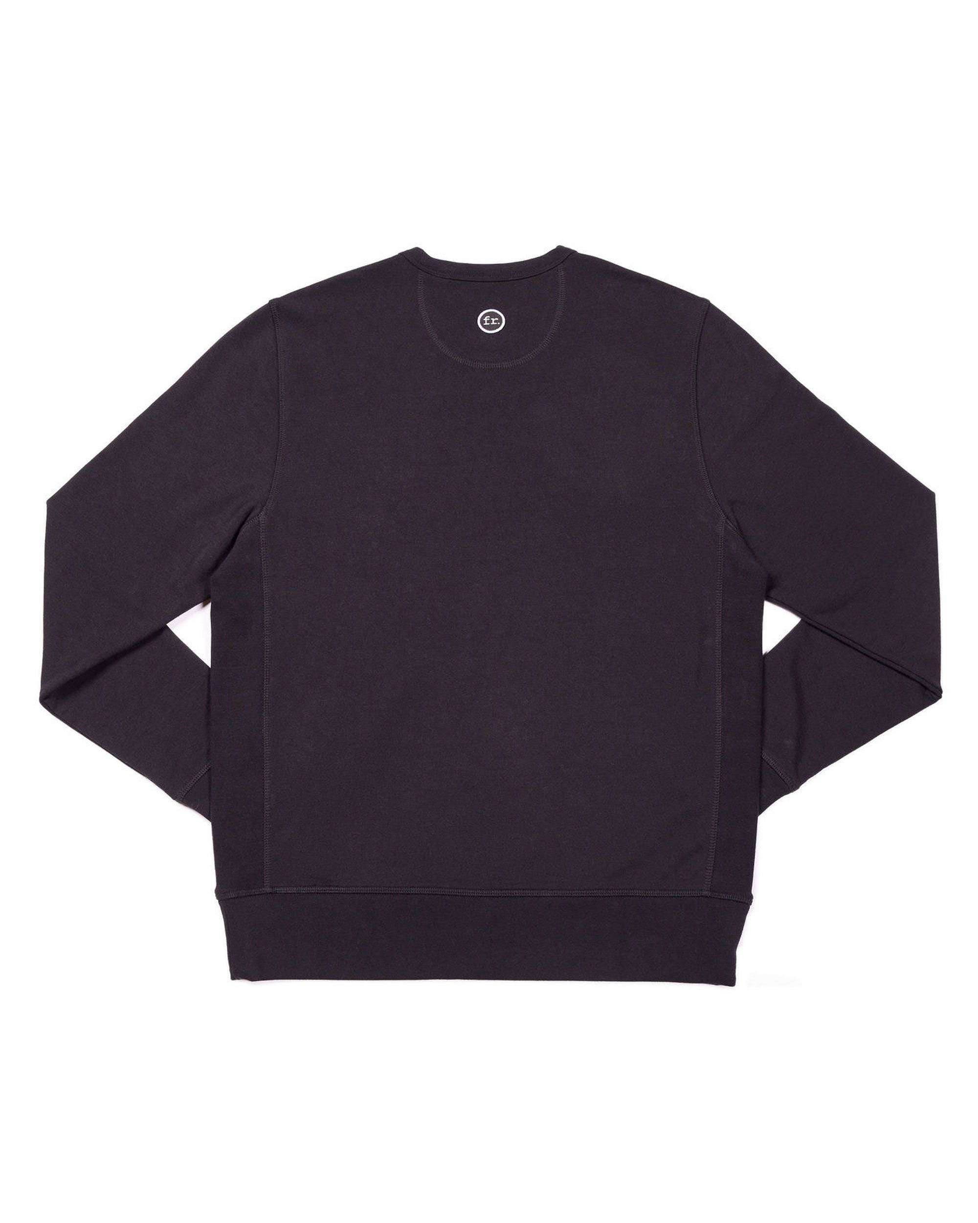 Solace Crewneck Black - Foreign Rider Co.