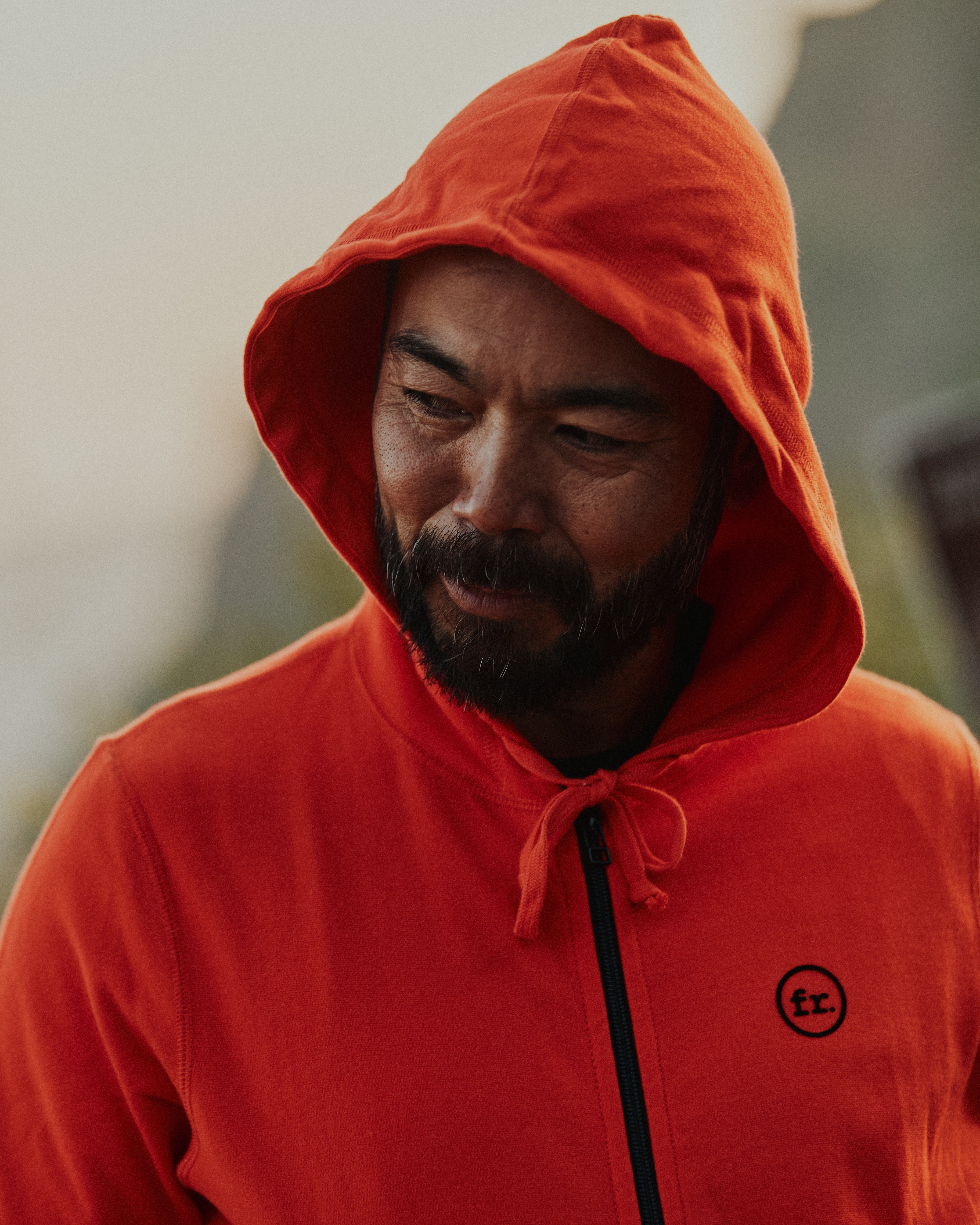 Retro Full Zip Hooded Sweatshirt | Foreign Rider Co.