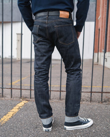 14oz Japanese Selvedge Denim Slim Cut - Indigo