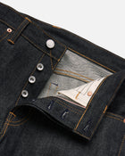 14oz Japanese Selvedge Denim Slim Cut - Indigo/Black
