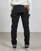 14oz Japanese Selvedge Denim Slim Cut - Indigo/Black