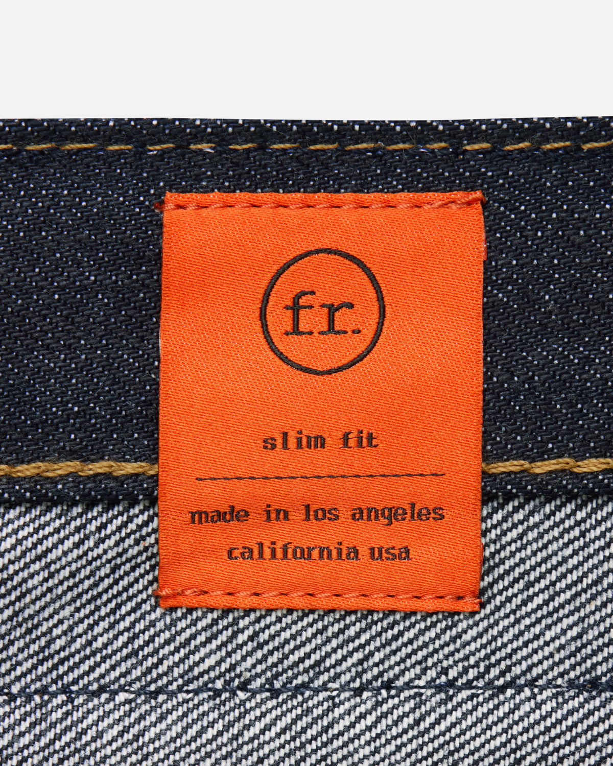 14oz Japanese Selvedge Denim Slim Cut - Indigo