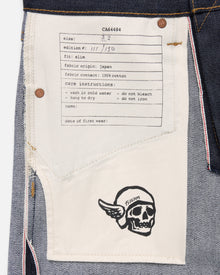 14oz Japanese Selvedge Denim Slim Cut - Indigo