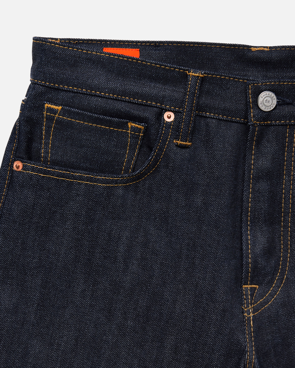 14oz Japanese Selvedge Denim Slim Cut - Indigo