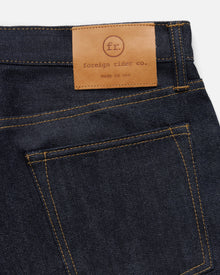 14oz Japanese Selvedge Denim Slim Cut - Indigo