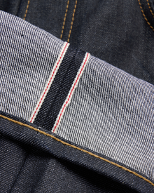 14oz Japanese Selvedge Denim Slim Cut - Indigo