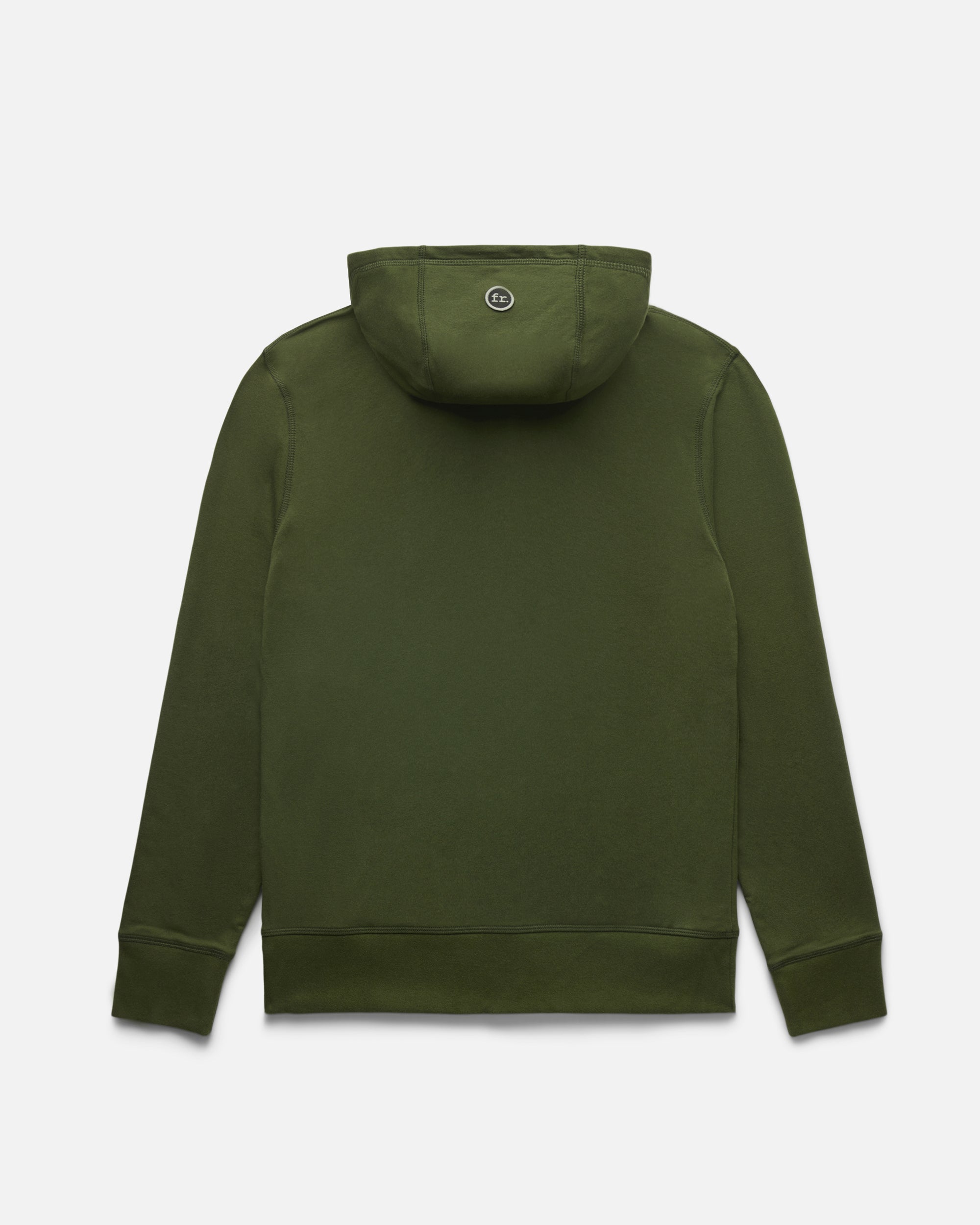 J.S.B. フード付きスウェット （color）Olive Solace Full Zip Hooded Sweatshirt | Foreign Rider Co.