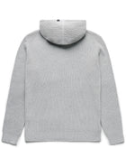 Hooded Ribbed Sweater - Foreign Rider Co.