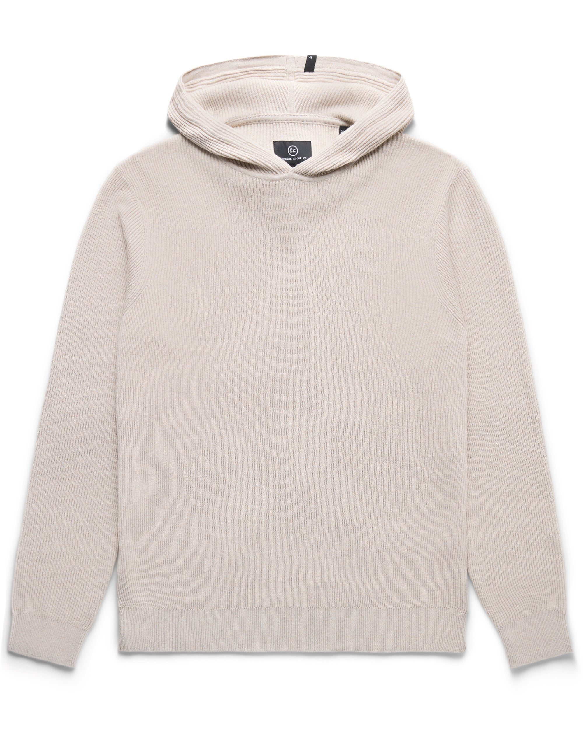 Hooded Ribbed Sweater | Foreign Rider Co.
