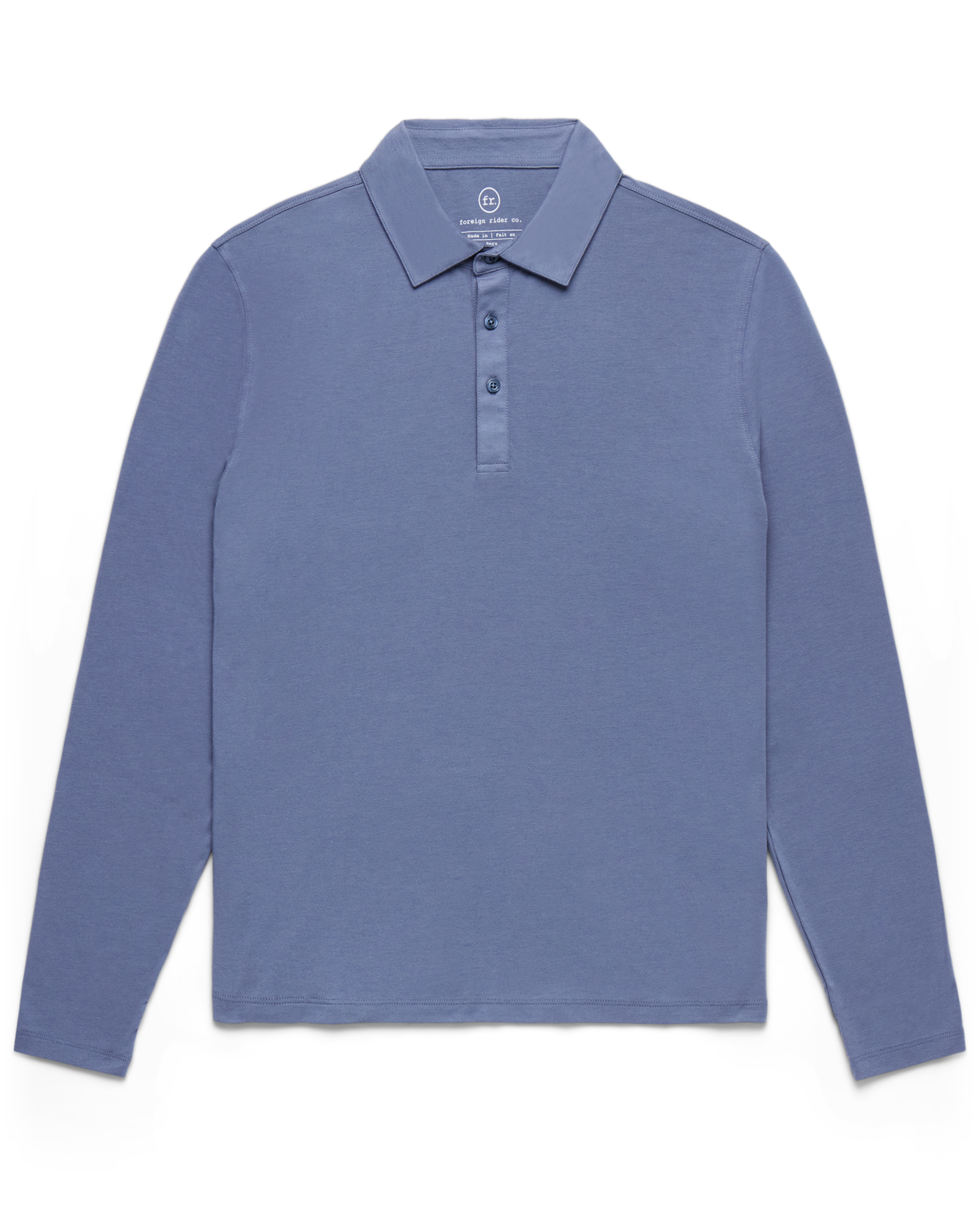 Solace Long Sleeve Polo - Foreign Rider Co.