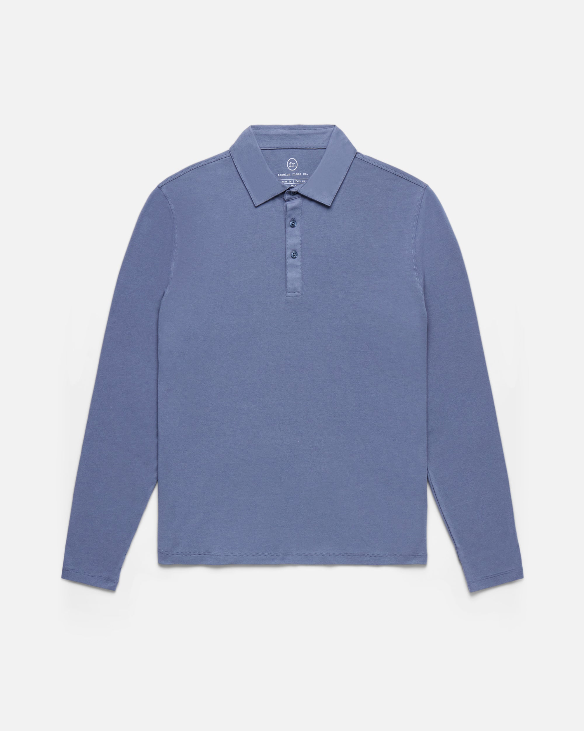 Solace Long Sleeve Polo - Foreign Rider Co.