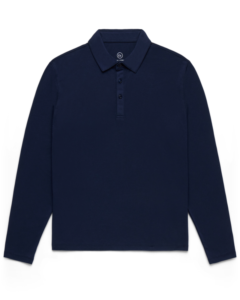 Solace Long Sleeve Polo - Foreign Rider Co.