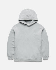 Analog FR. Heavyweight Hooded Pullover Light Grey - Foreign Rider Co.