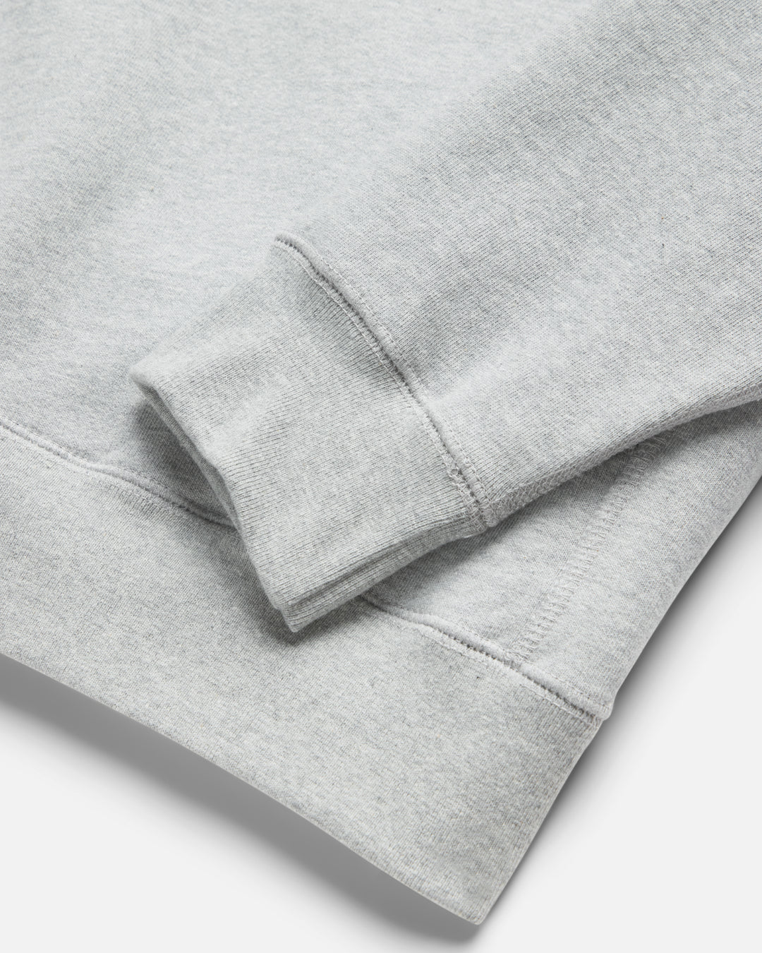 Analog FR. Heavyweight Hooded Pullover Light Grey - Foreign Rider Co.
