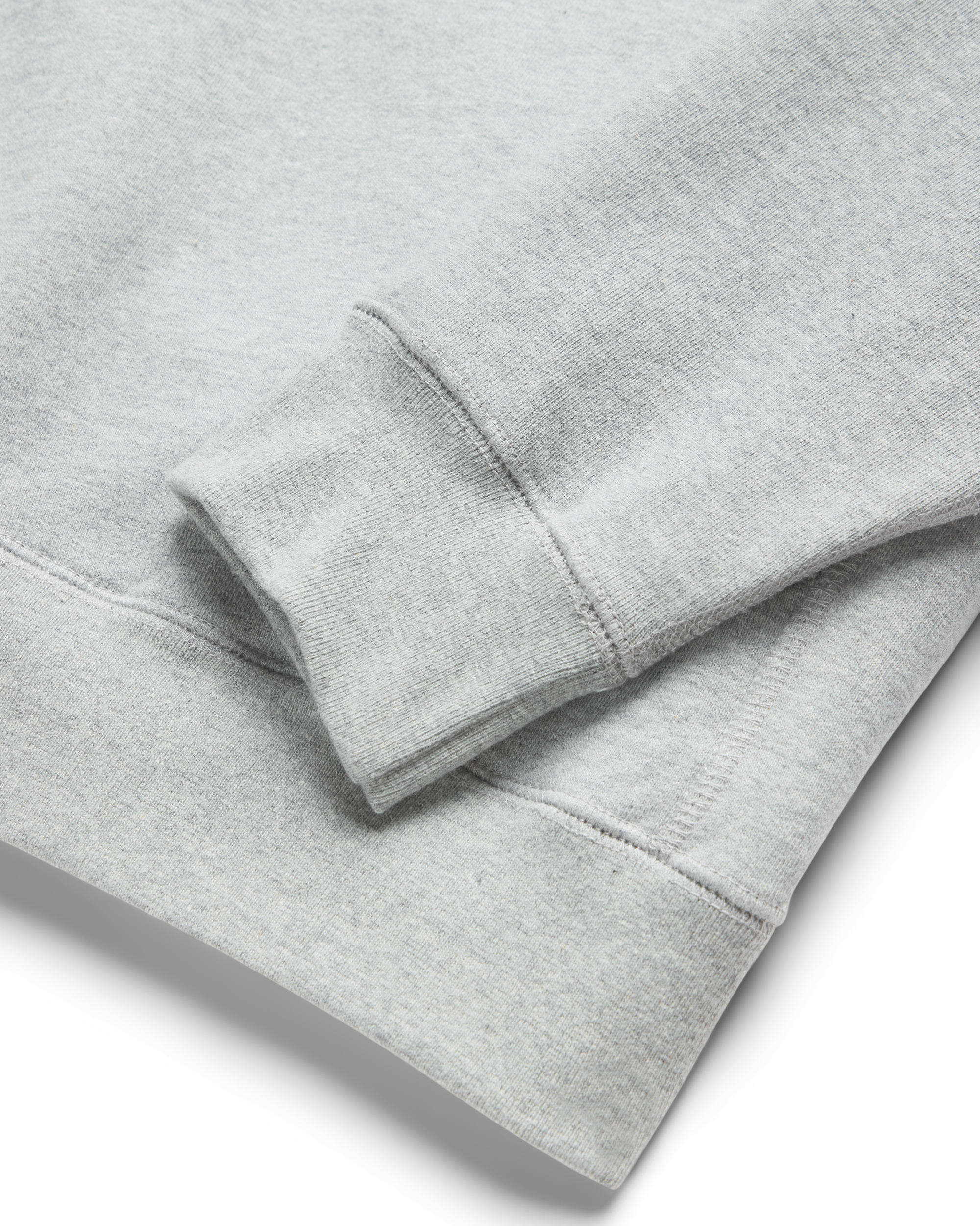 Analog FR. Heavyweight Hooded Pullover Light Grey - Foreign Rider Co.