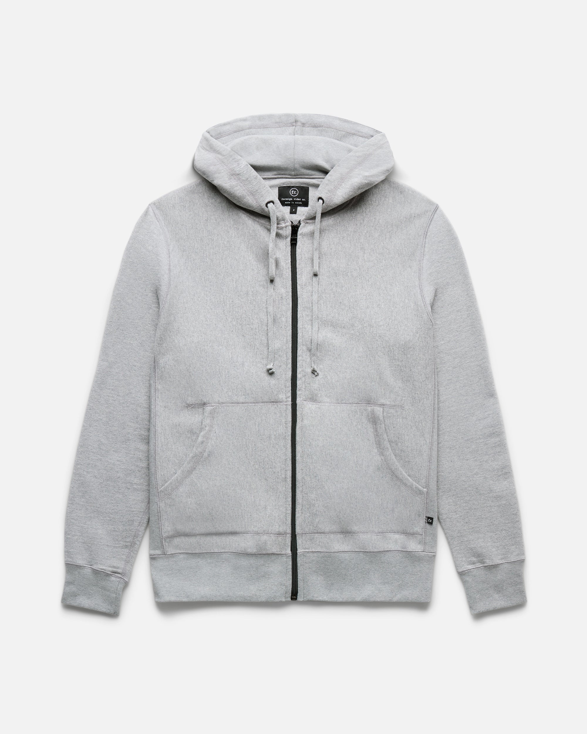 Full Zip Hooded Sweatshirt - Foreign Rider Co.