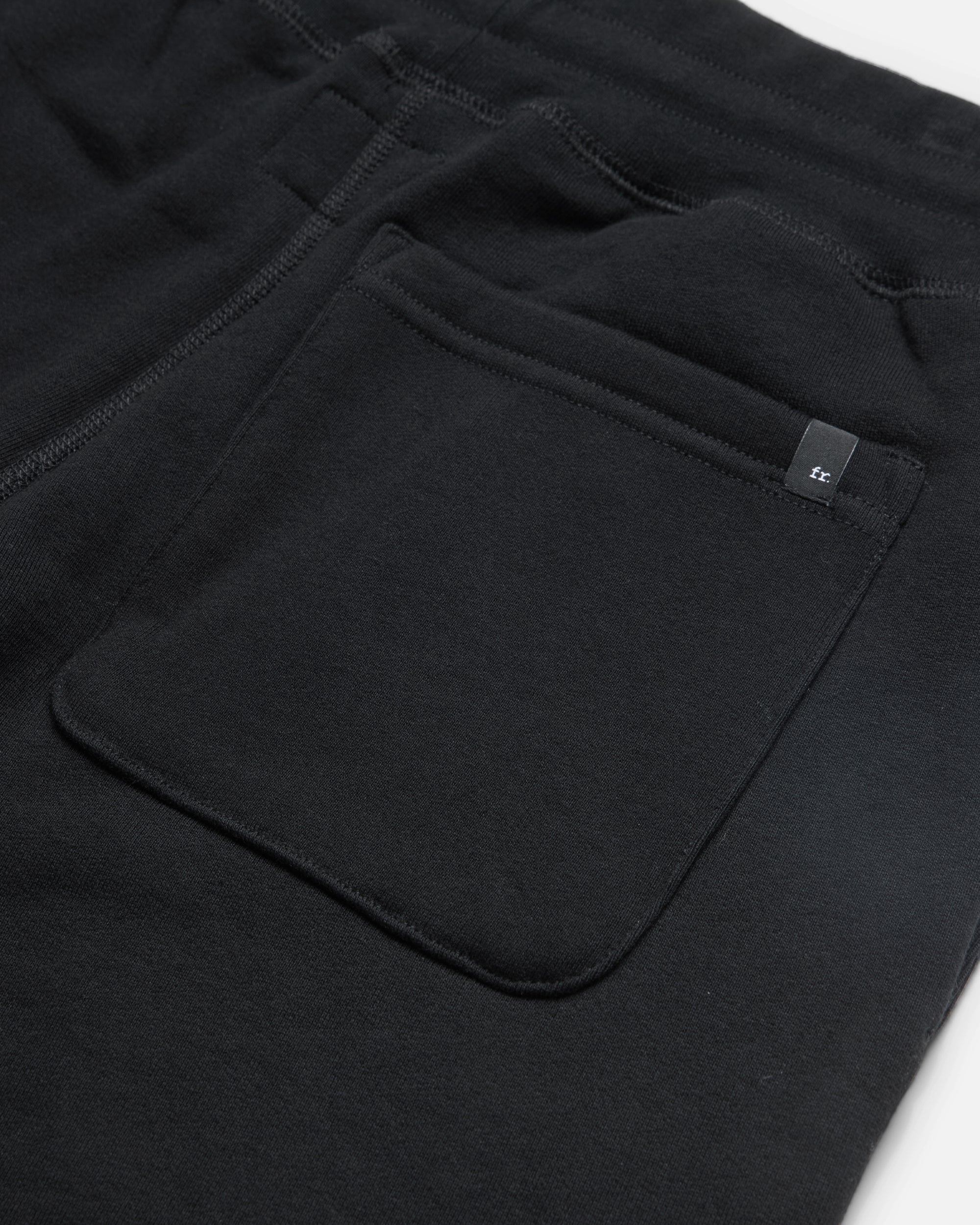 Analog FR. Cuffed Jogger Black - Foreign Rider Co.