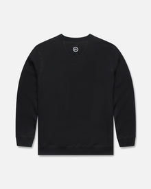 Analog FR. Heavyweight Crewneck Black - Foreign Rider Co.