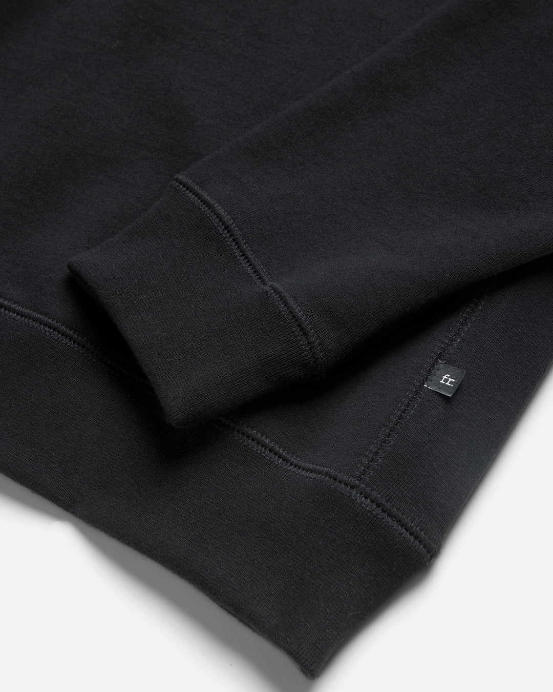 Analog FR. Heavyweight Crewneck Black - Foreign Rider Co.