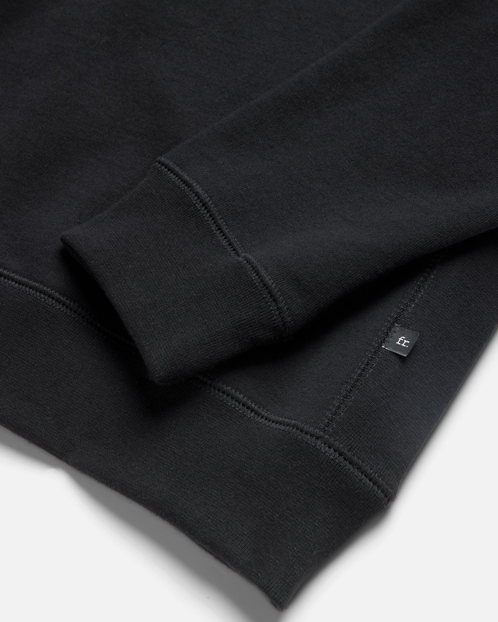 Analog FR. Heavyweight Crewneck Black - Foreign Rider Co.