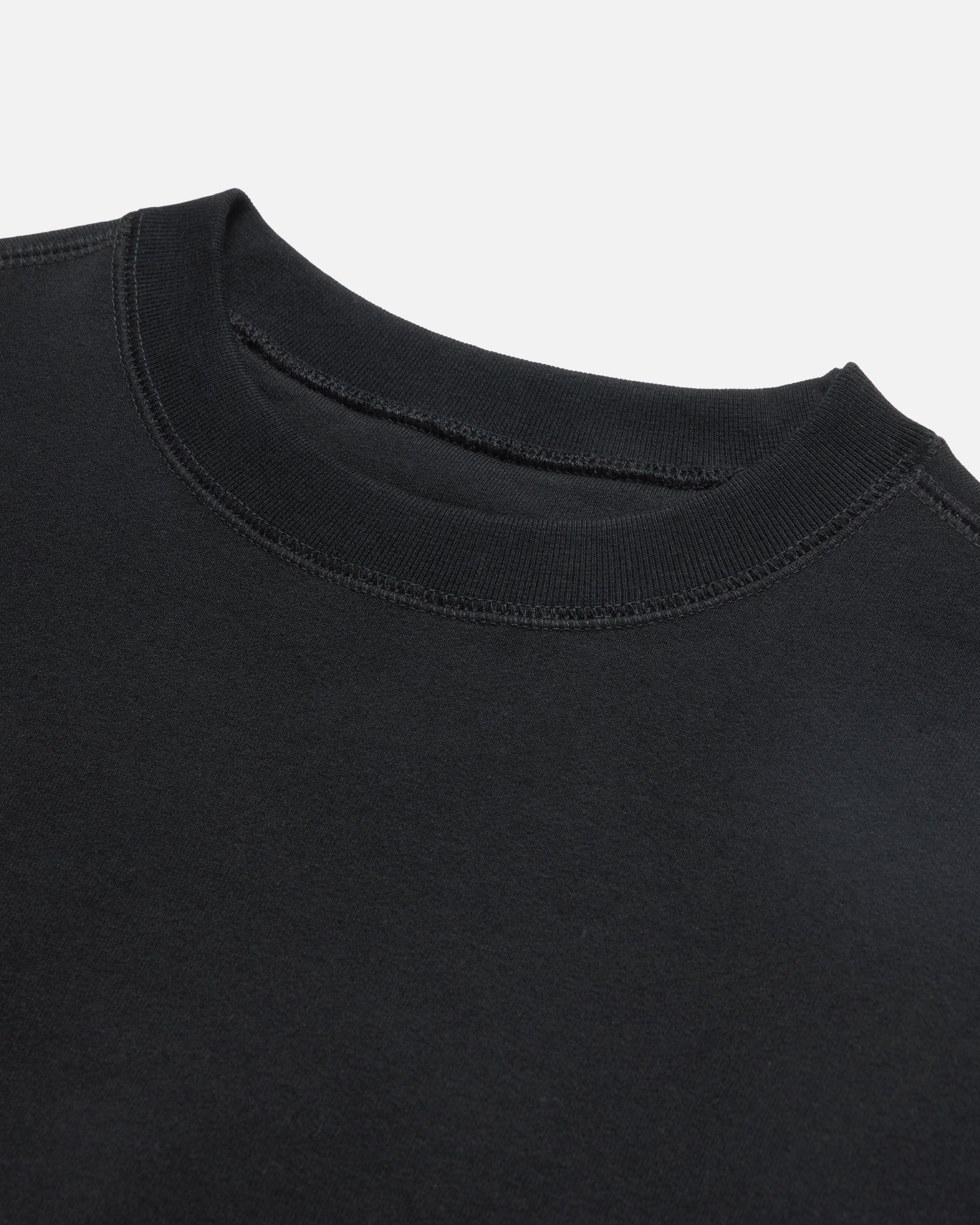 Analog FR. Heavyweight Crewneck Black - Foreign Rider Co.