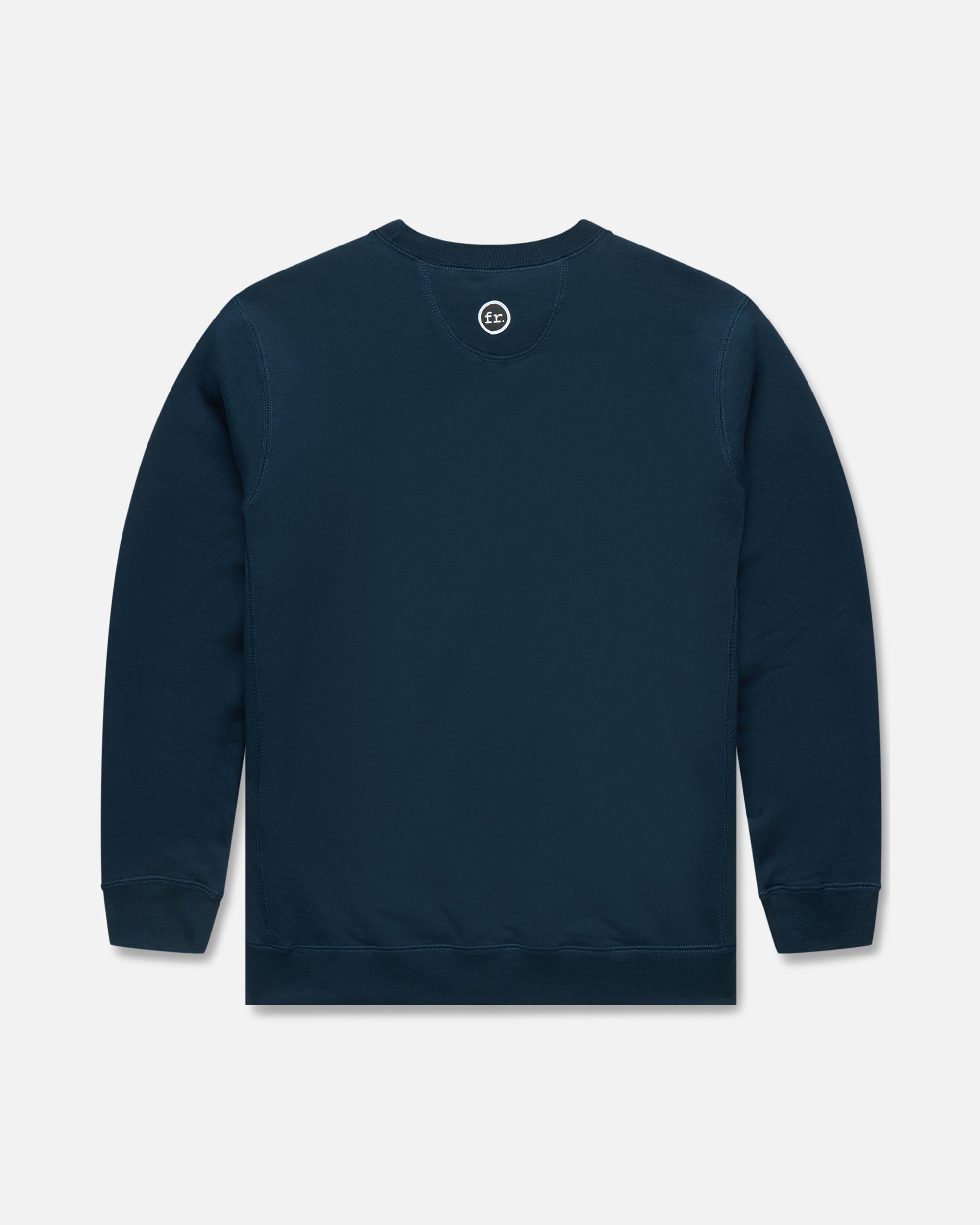 Analog FR. Heavyweight Crewneck Navy - Foreign Rider Co.