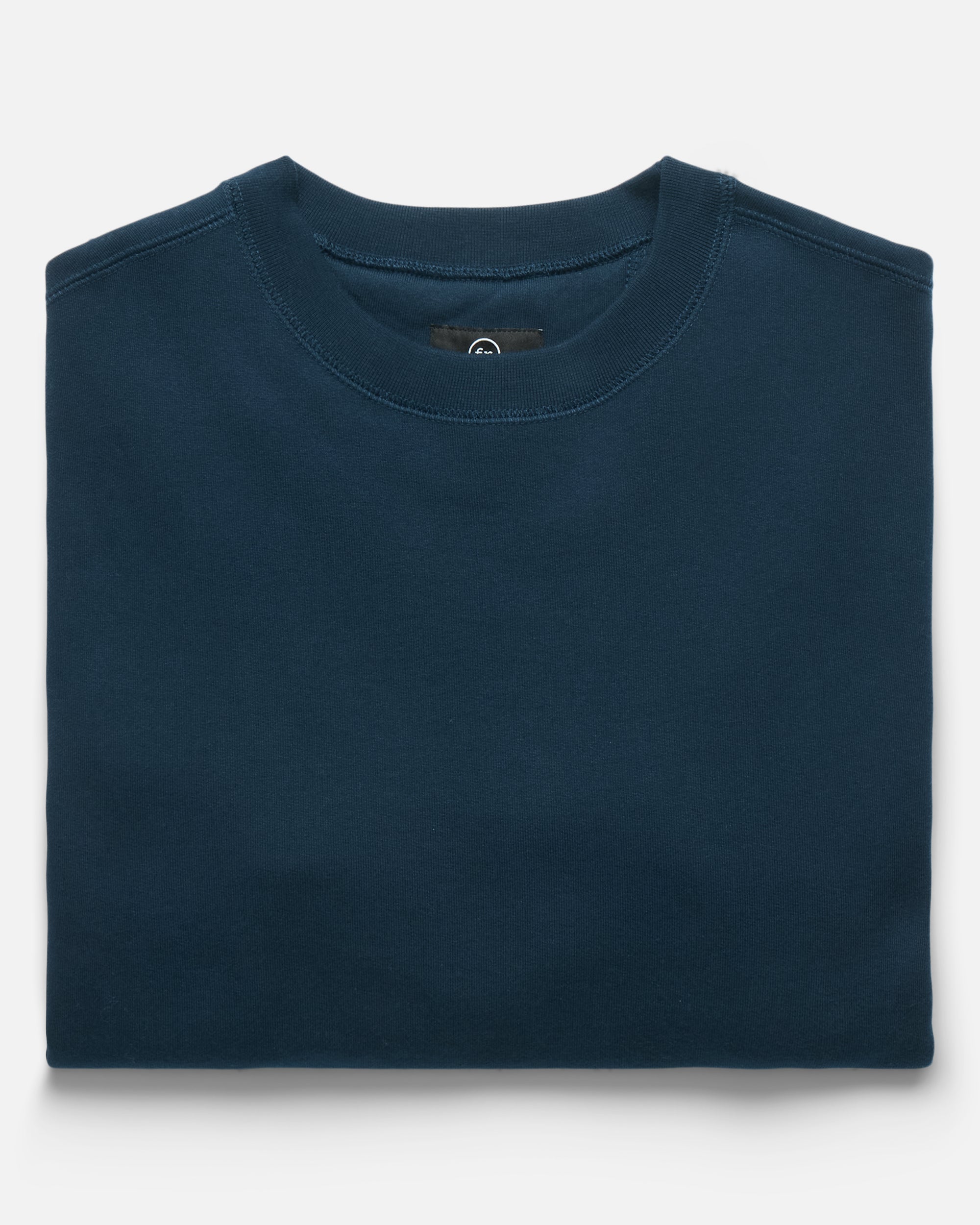 Analog FR. Heavyweight Crewneck Navy - Foreign Rider Co.