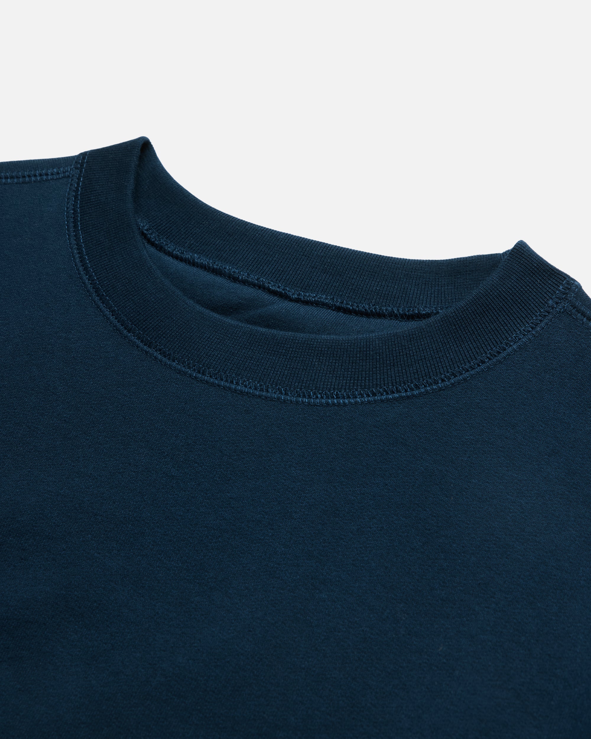 Analog FR. Heavyweight Crewneck Navy - Foreign Rider Co.