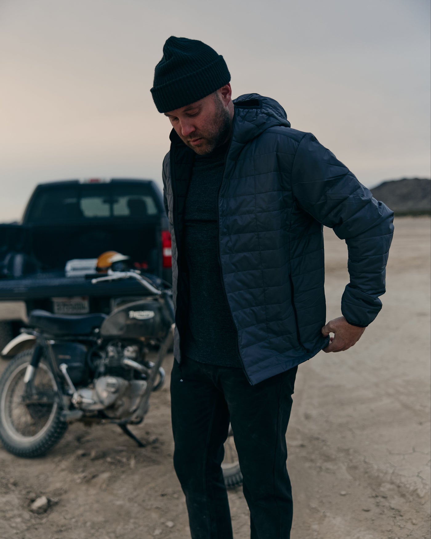 Hemisphere Hooded Jacket - Foreign Rider Co.