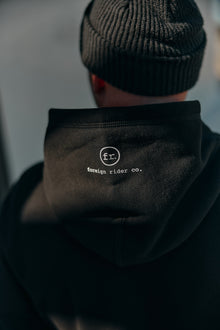 Analog Hooded Sweatshirt Black - Foreign Rider Co.