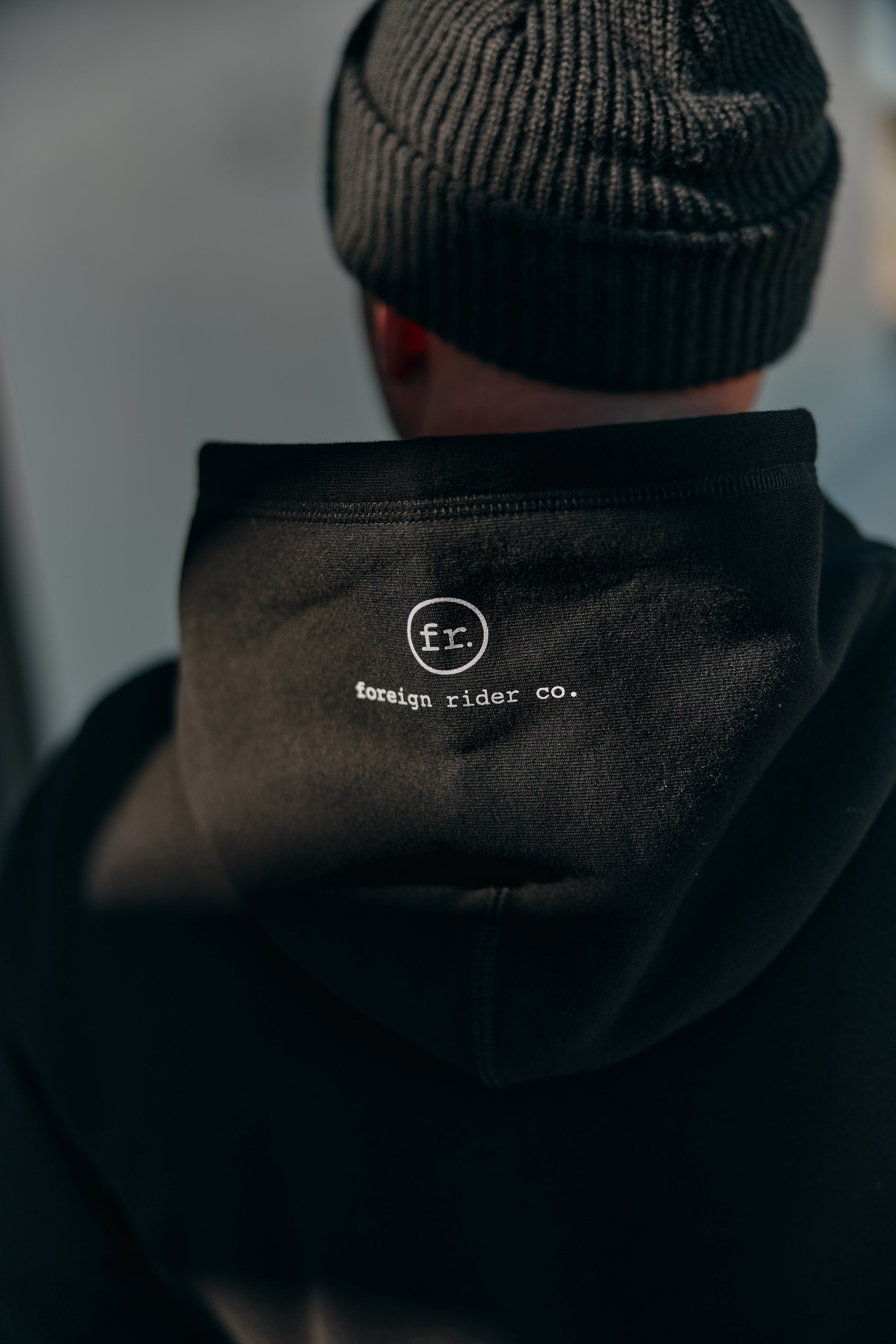 Analog Hooded Sweatshirt Black - Foreign Rider Co.