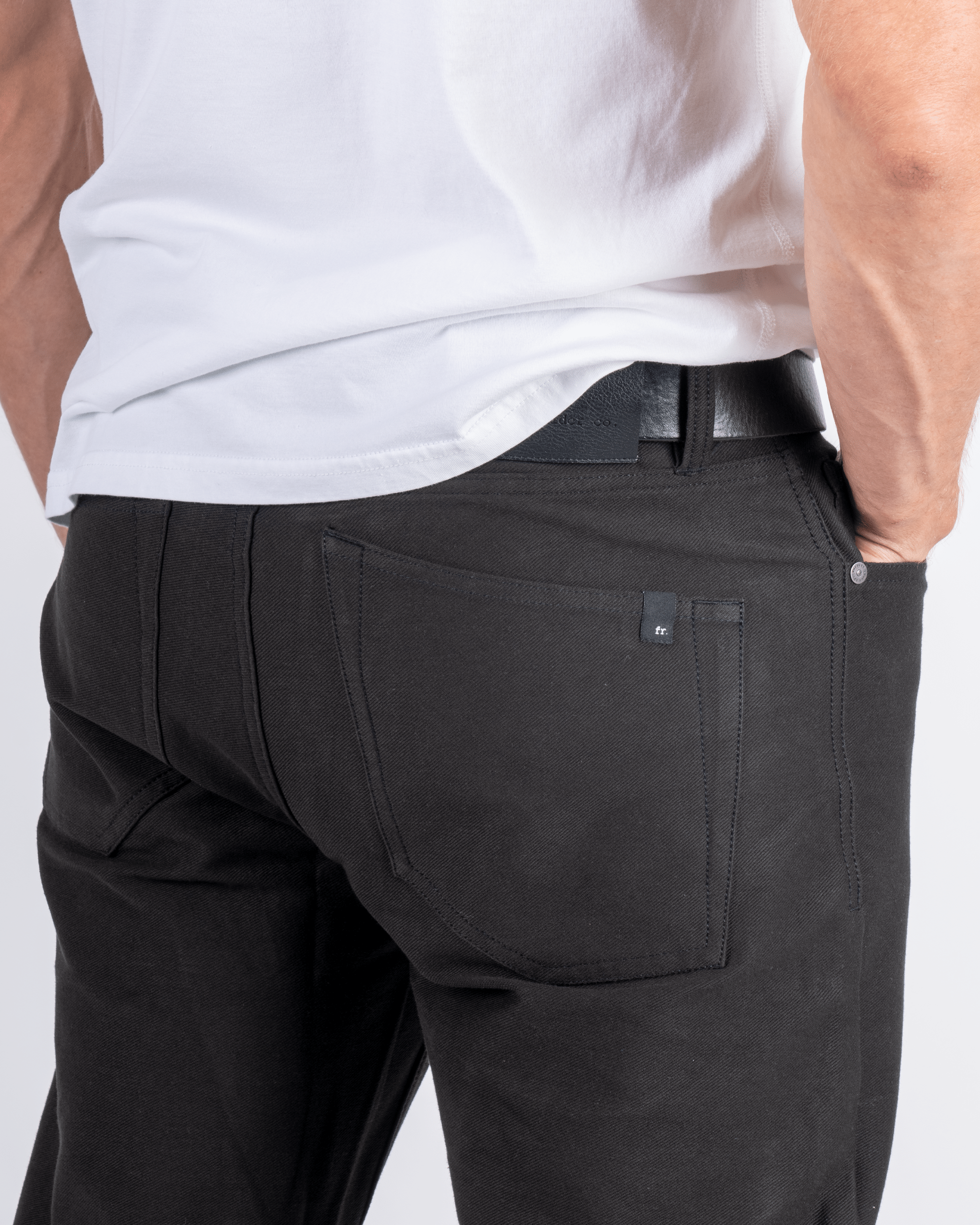 5 Pocket Organic Cotton Pant Black