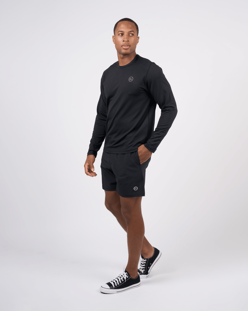Foreign Rider Co Technical Fabric Black Long-Sleeve T-Shirt Size 3(L)
