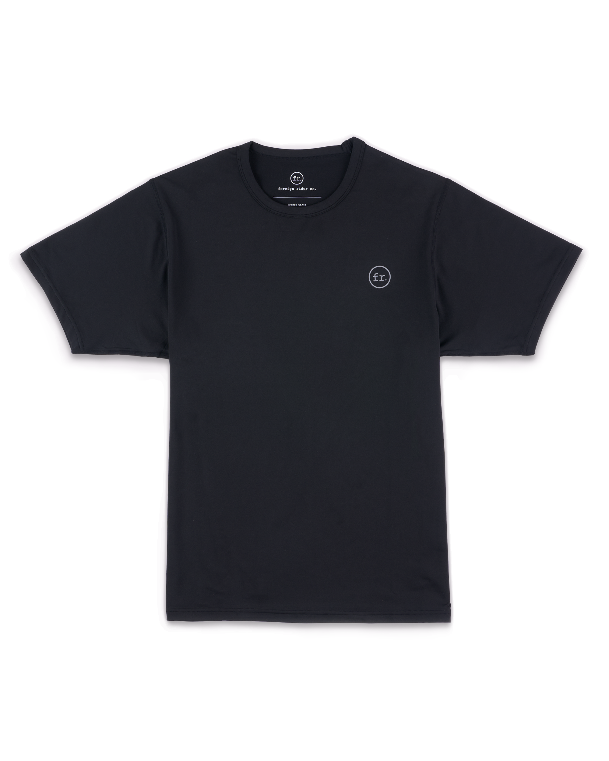 FR performance SS T-shirt black - Foreign Rider Co.