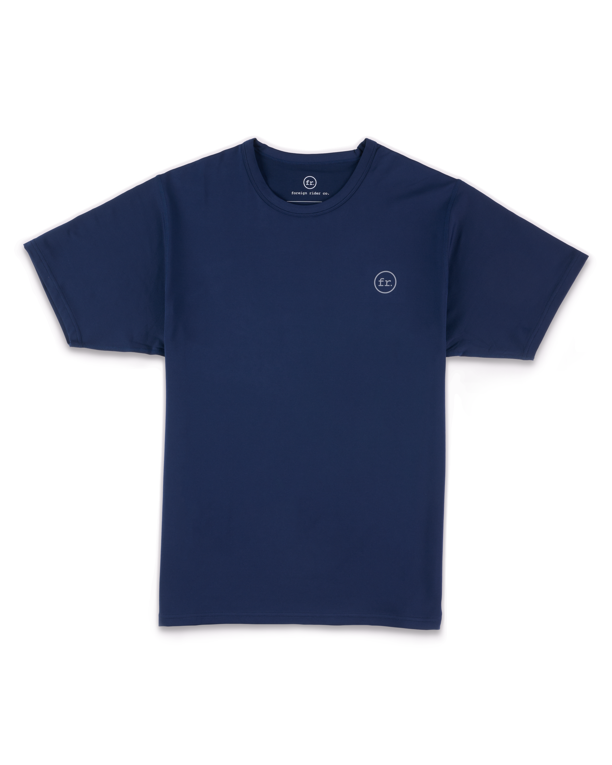 FR. Performance SS T-Shirt Navy - Foreign Rider Co.