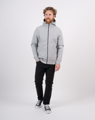Foreign Rider Co Cotton Grey High Neck Hooded Sweater Model size 3(L)