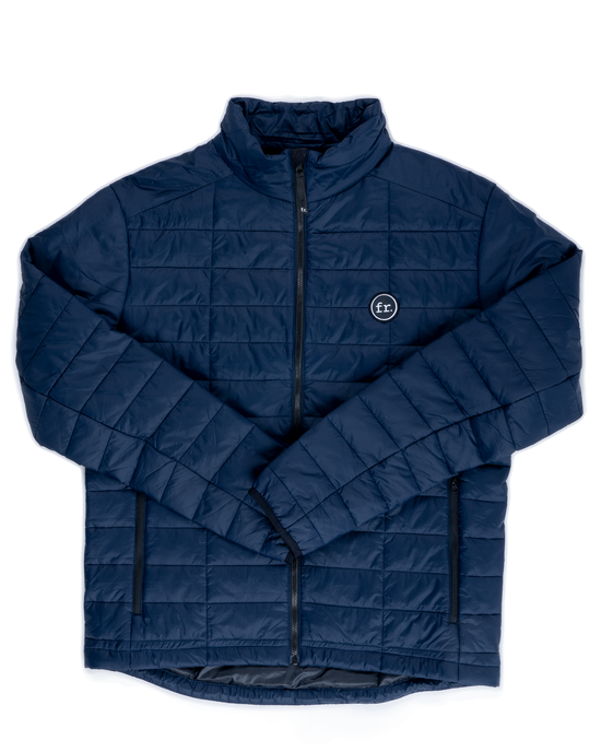 FR. Insulated Jacket Navy - Foreign Rider Co.