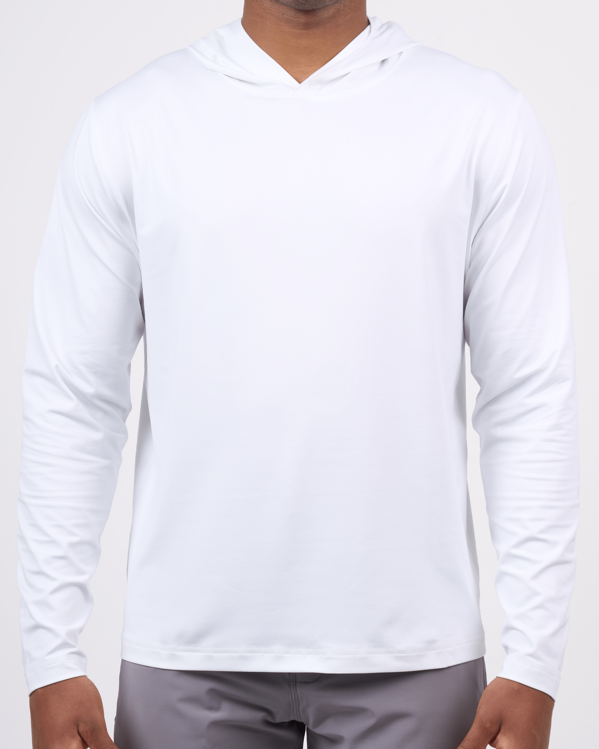 Hooded long sleeve top hot sale