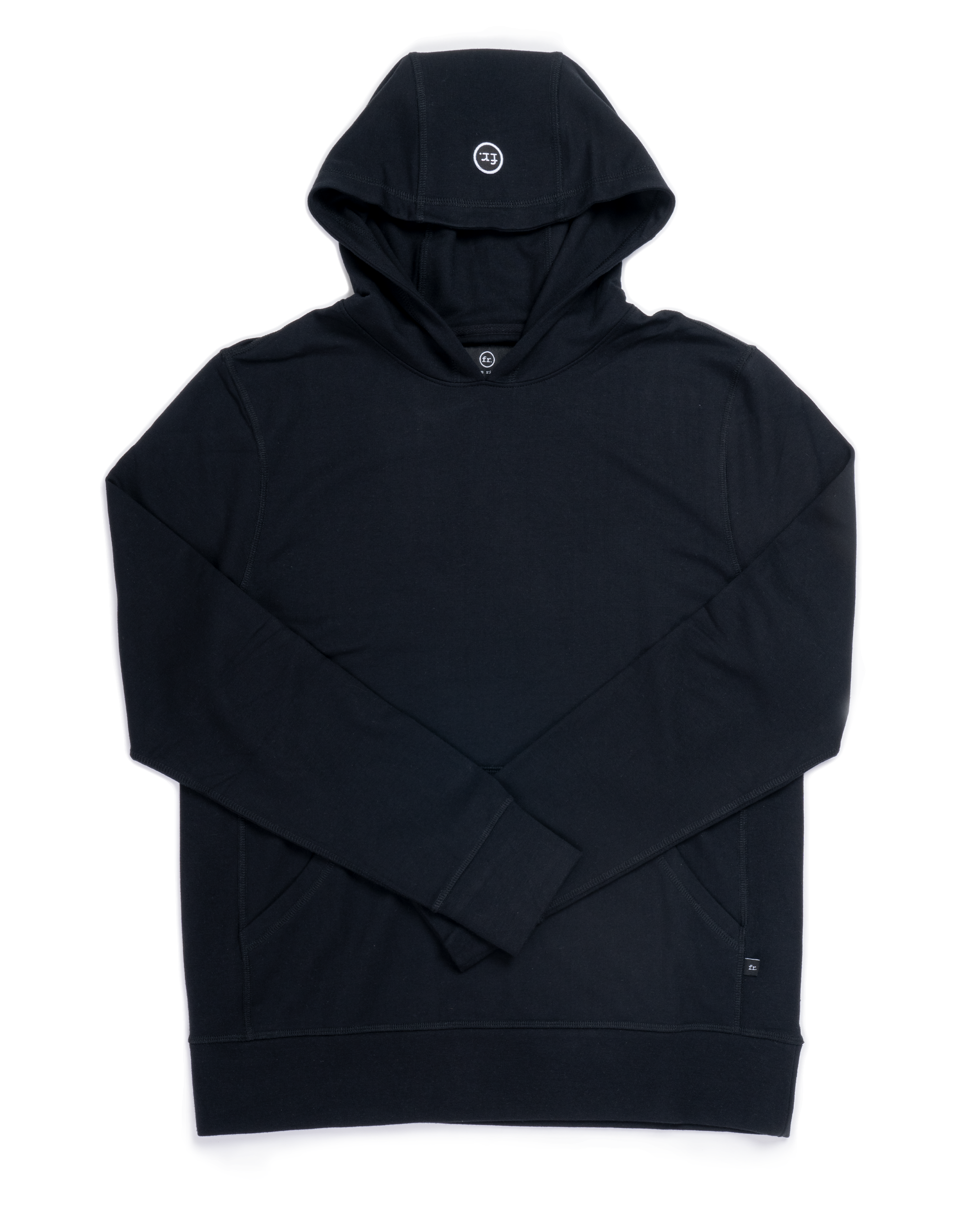 Performance Hooded Pullover Black - Foreign Rider Co.