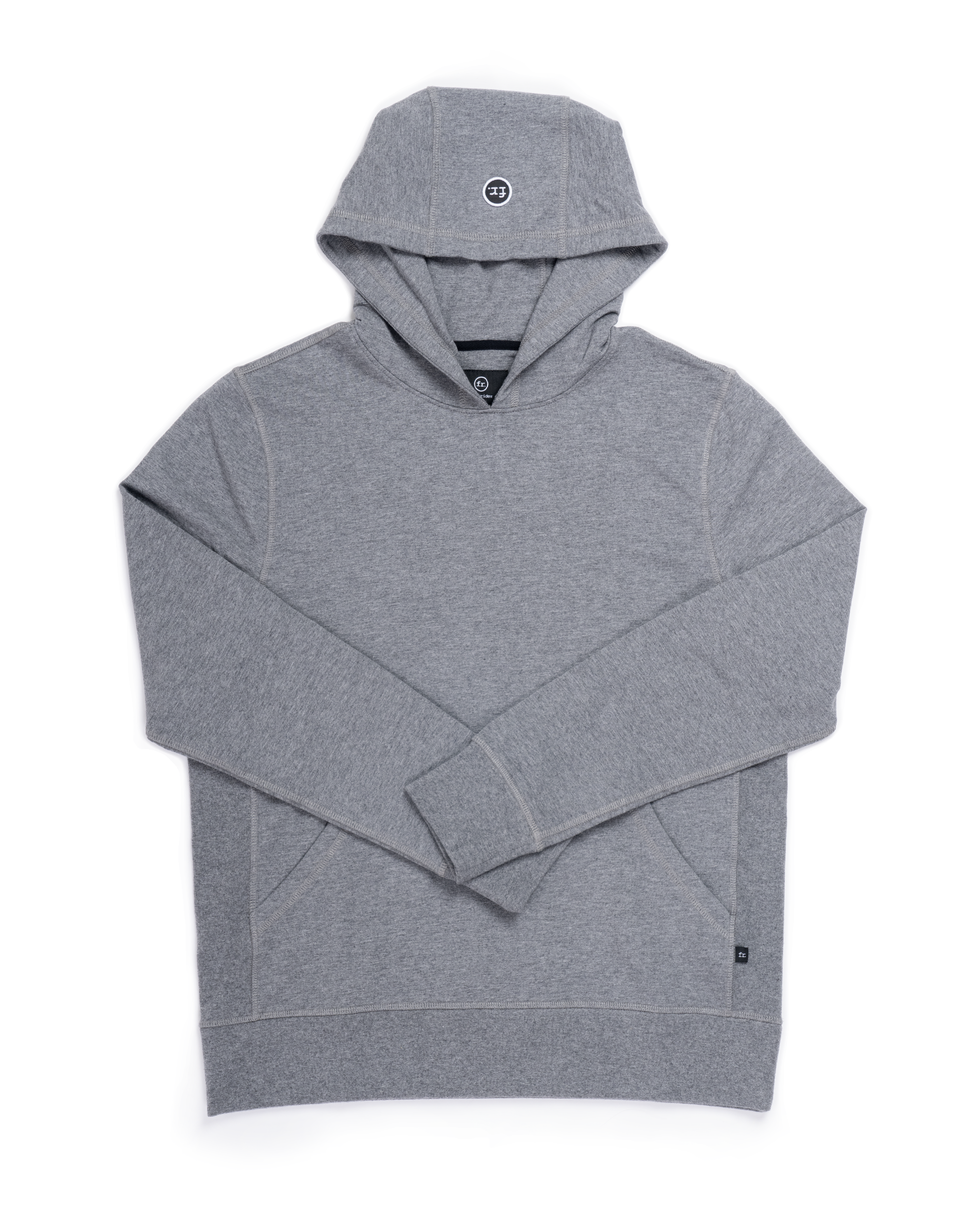 Performance Hooded Pullover Dark Grey Heather - Foreign Rider Co.