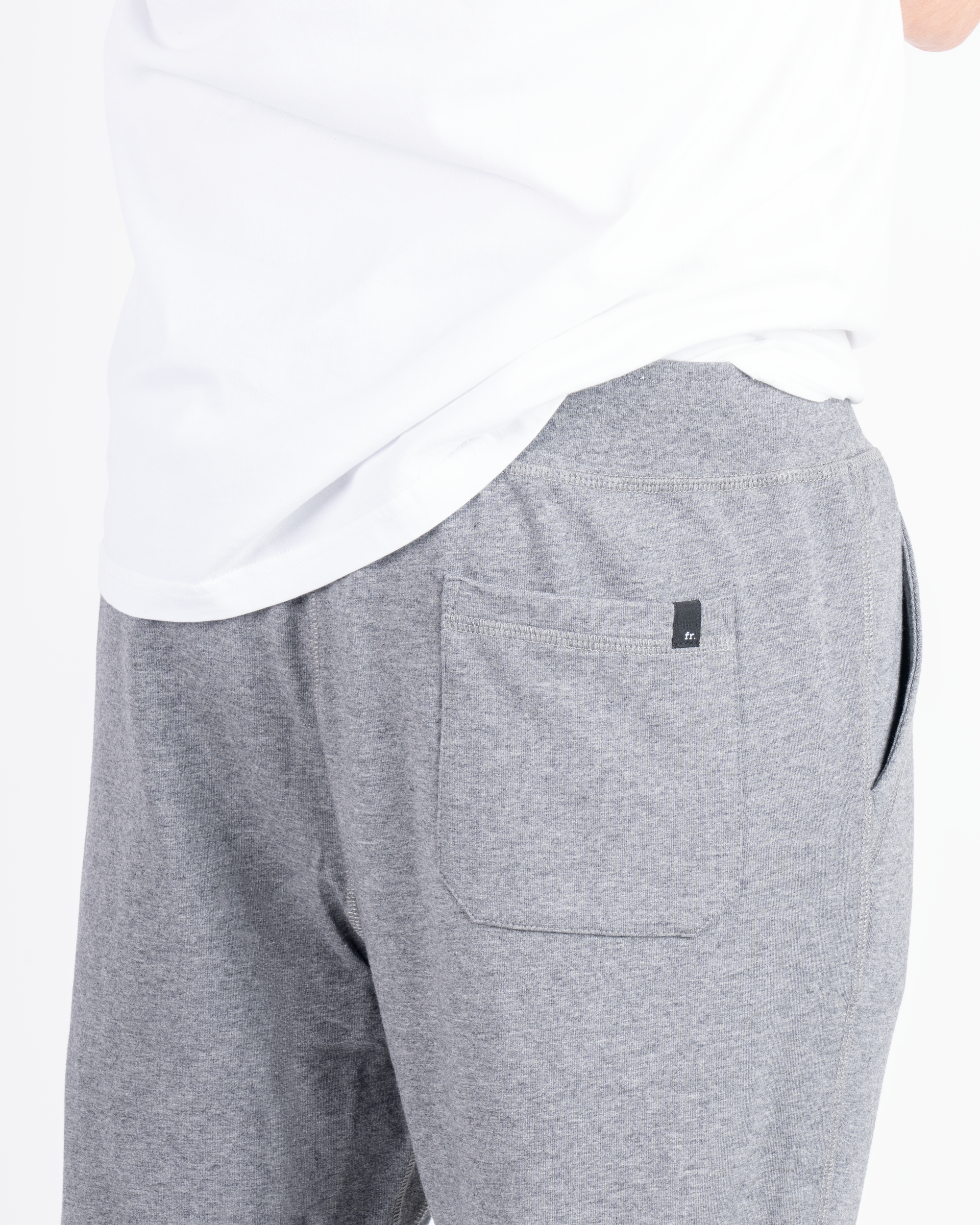 Foreign Rider Co Technical Fabric Grey Jogger Back Pocket Detail