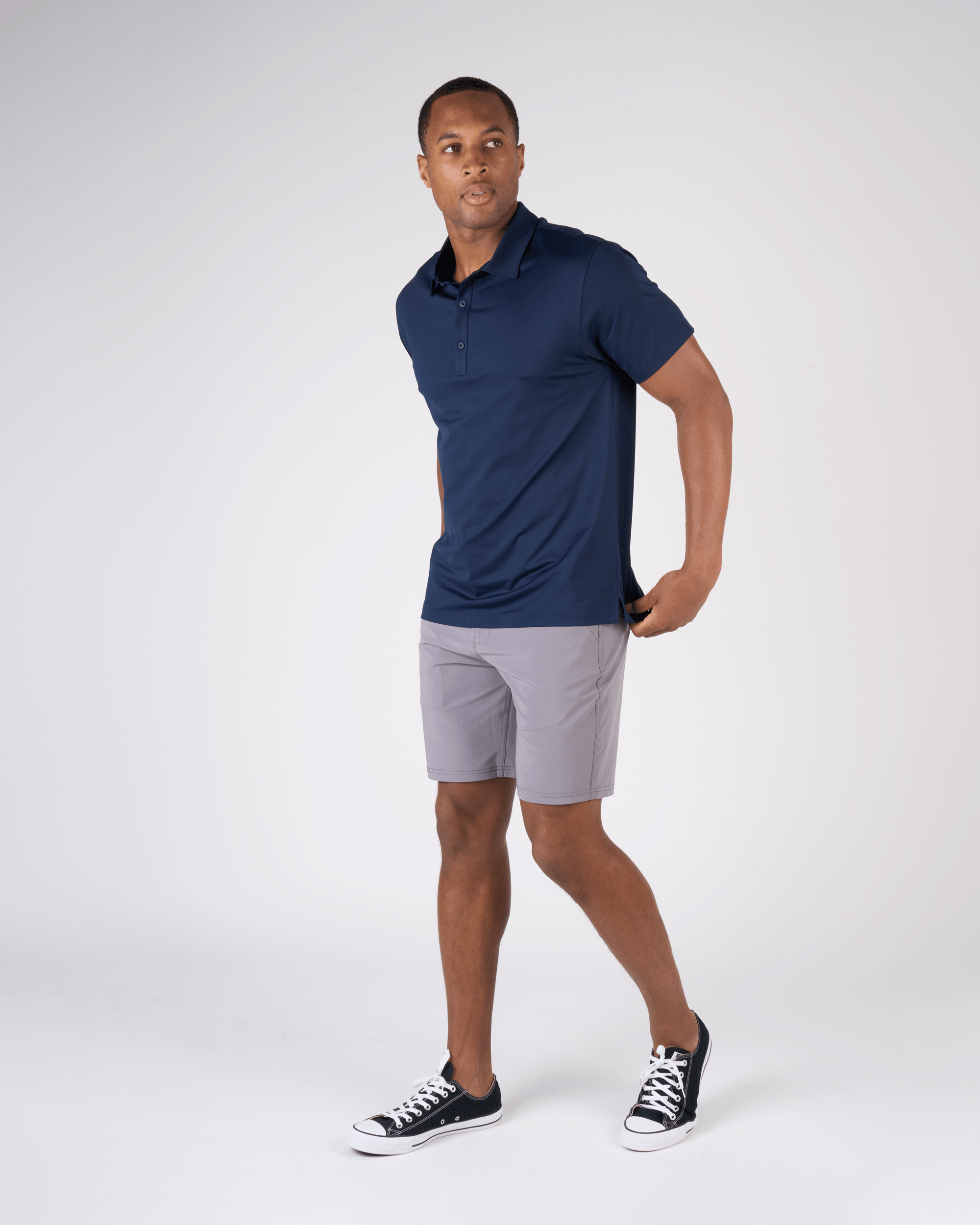 Performance Polo Navy Foreign Rider Co