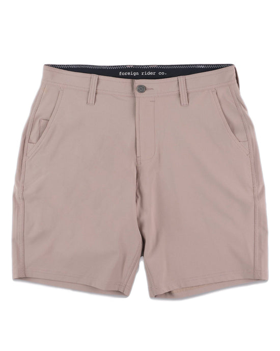 Performance Shorts Tan - Foreign Rider Co.
