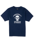 FR. Skull Graphic T-Shirt Navy - Foreign Rider Co.