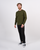 Foreign Rider Co Supima Cotton Olive Long Sleeve T-Shirt Size 3(L)
