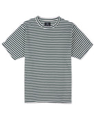 Vintage Stripe T-Shirt Green / Cream - Foreign Rider Co.
