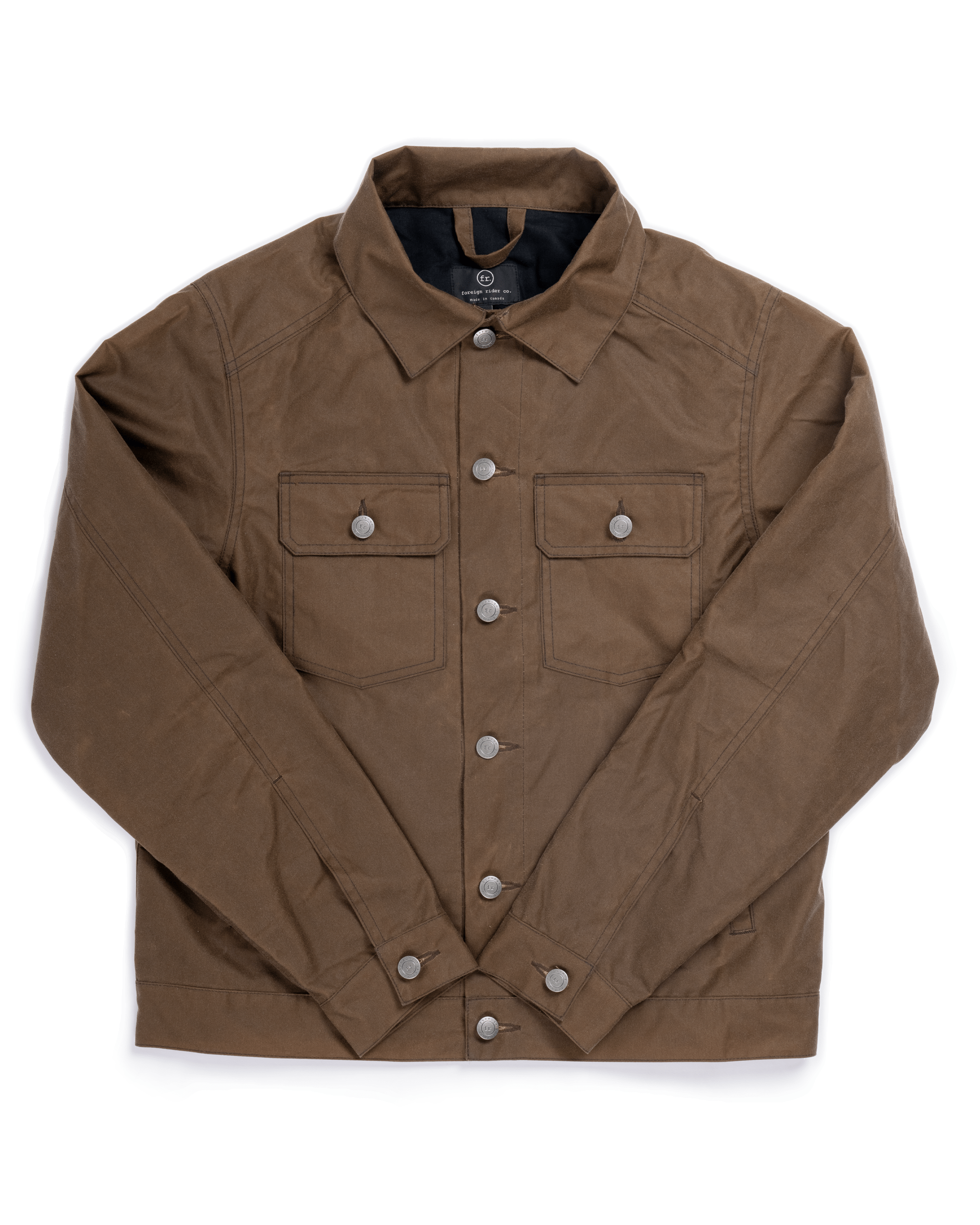 Waxed canvas utility jacket sales